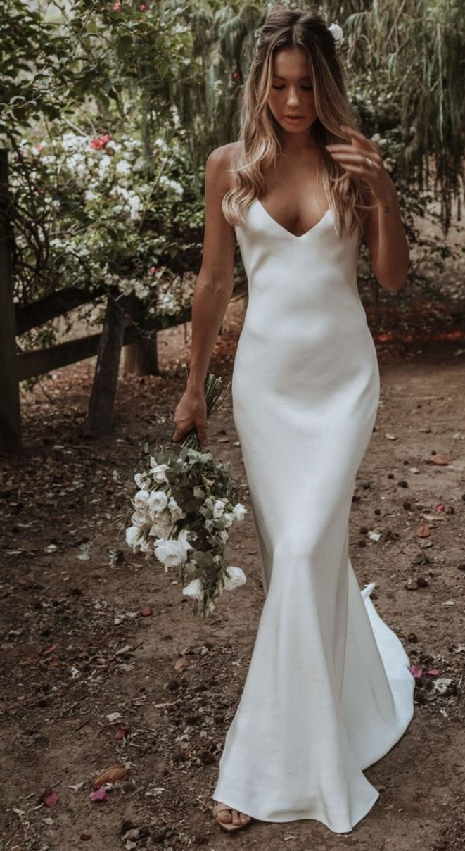  Silk weddingdress 